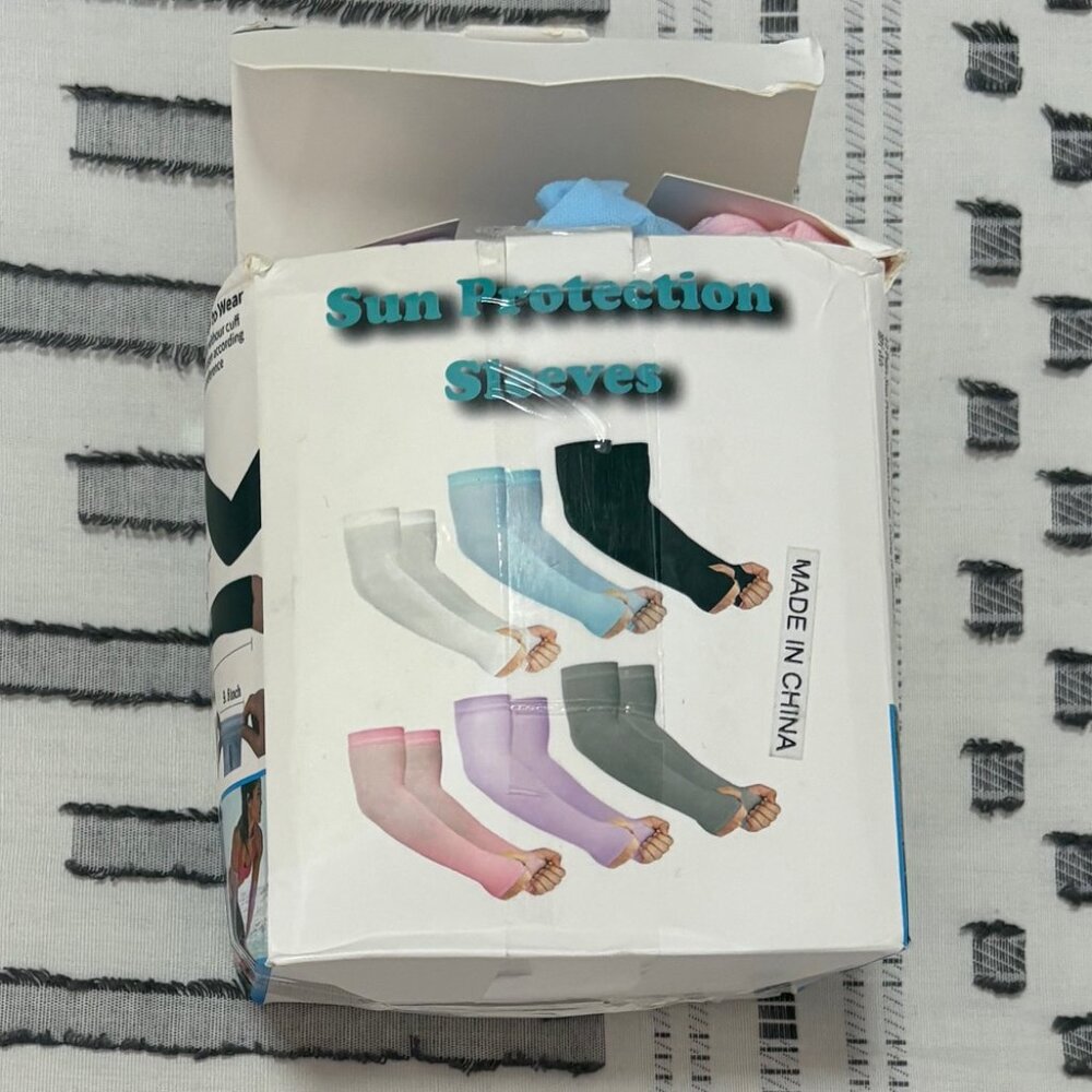 Sun protection UV cooling sleeves